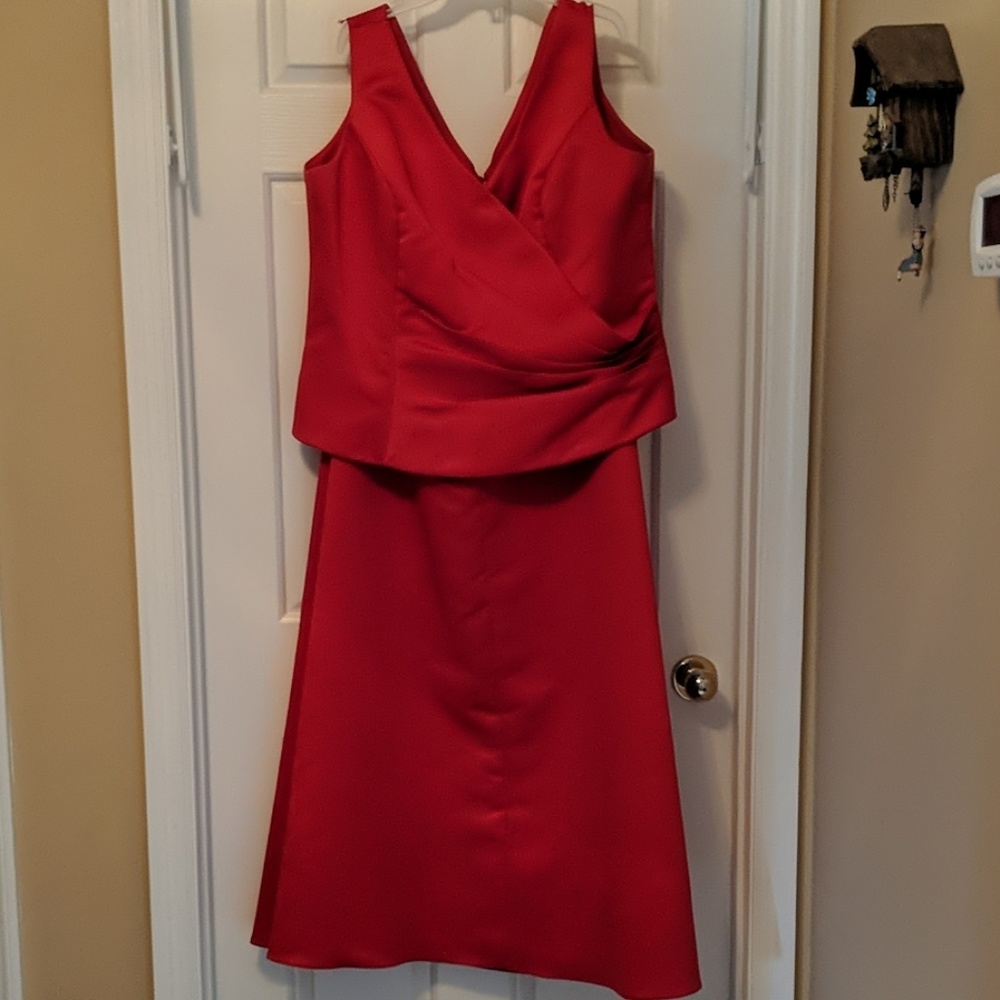 Bridesmaid 2 piece dress